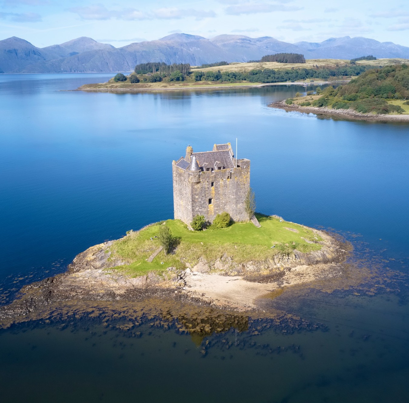 Castle stalker, Argyll, Scotland