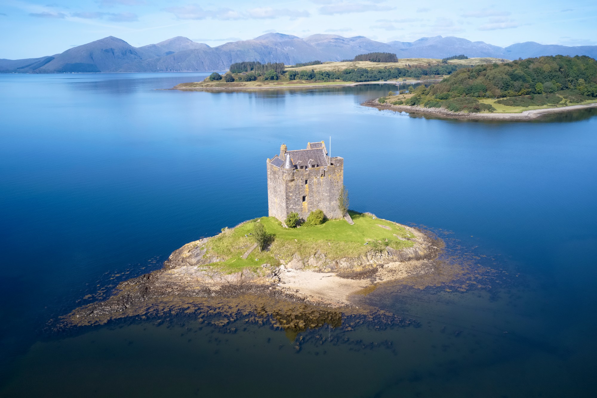 Castle stalker, Argyll, Scotland